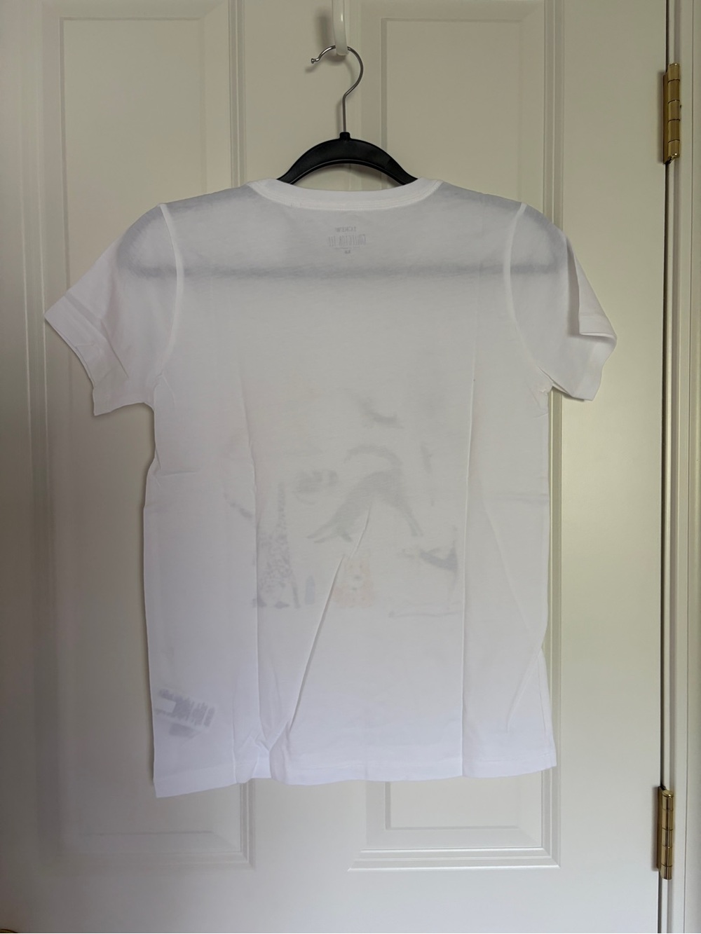 J. Crew White Collector Tee - Crew Neck XS - Picture 2 of 5